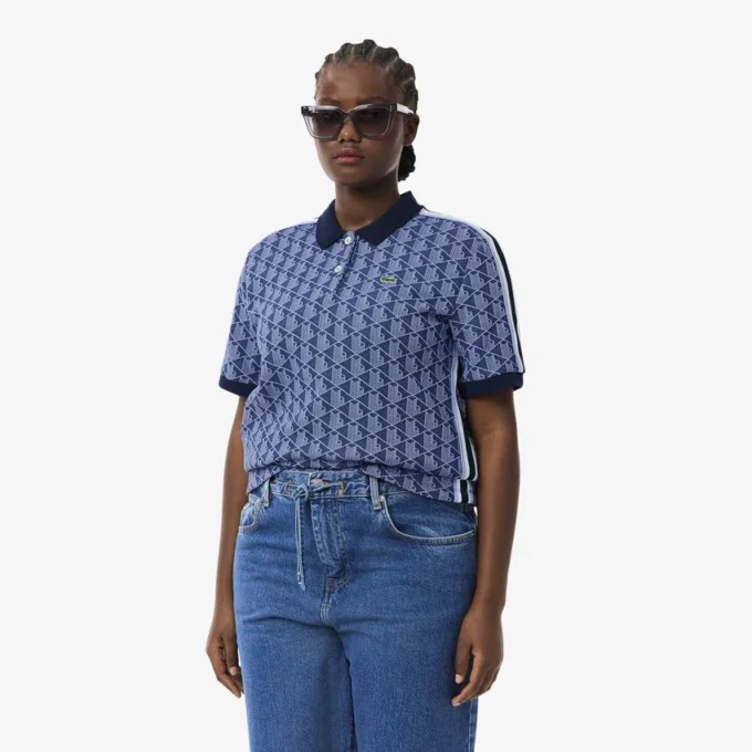 Polo Monogram Slim Fit para mujer