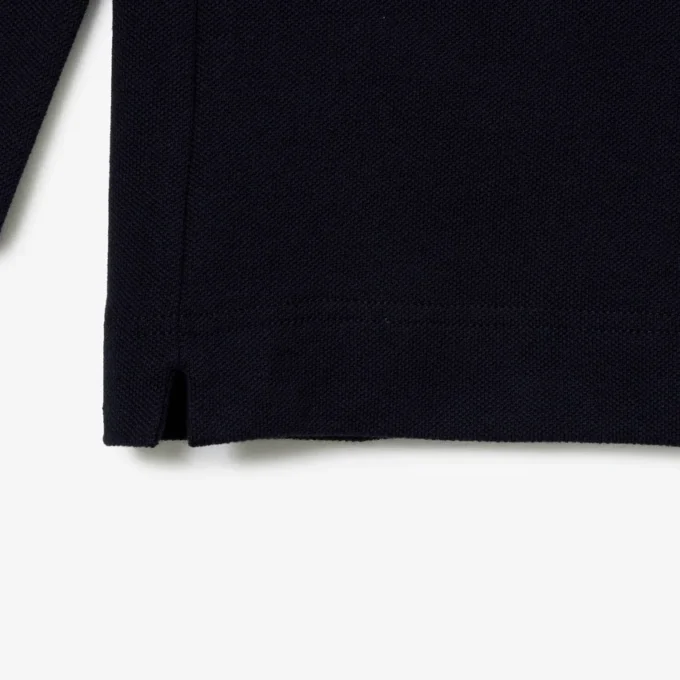 Polo Original L.12.12 de manga larga con múltiples insignias para hombre