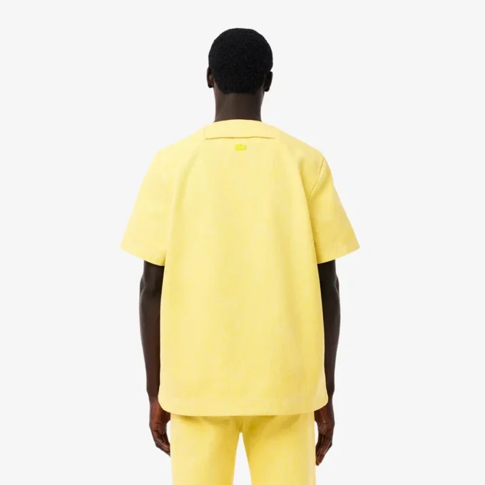 Polo oversize de denim para hombre de la colección Runway
