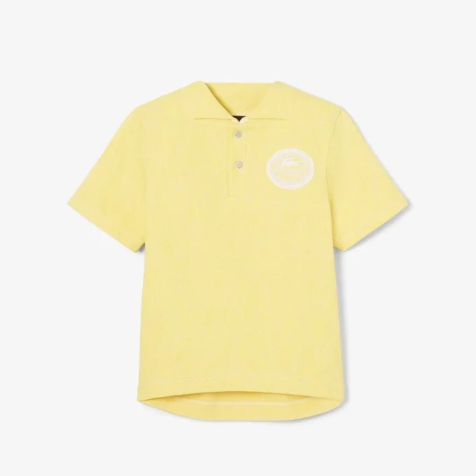 Polo oversize de denim para hombre de la colección Runway