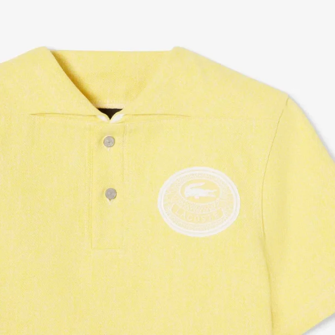 Polo oversize de denim para hombre de la colección Runway