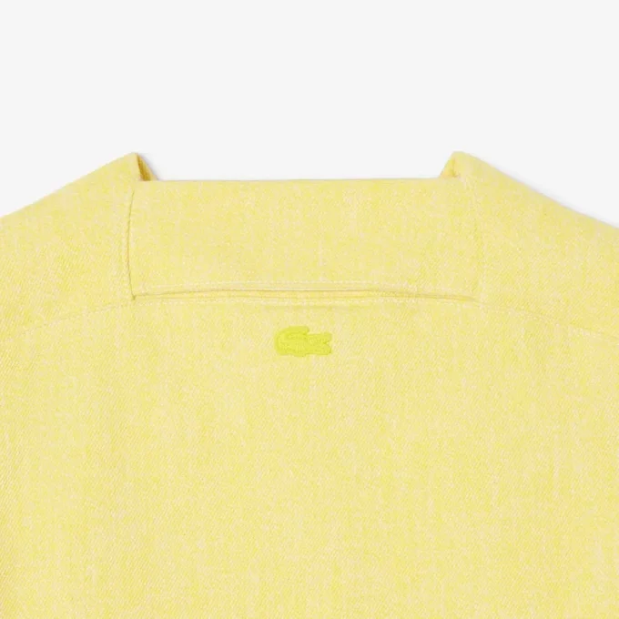 Polo oversize de denim para hombre de la colección Runway