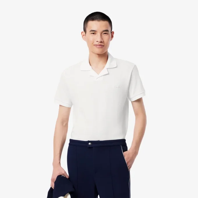 Polo Paris de cuello abierto y corte clásico para hombre