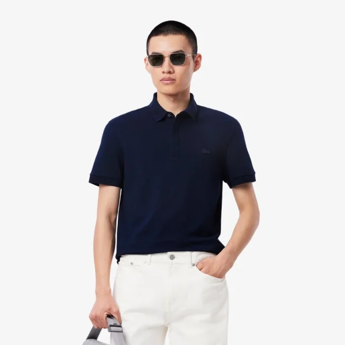 Polo Paris Stretch Piqué de corte regular para hombre