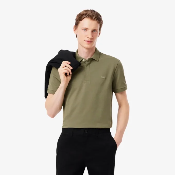 Polo Paris Stretch Piqué de corte regular para hombre