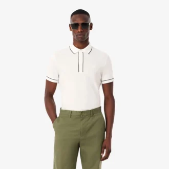 Polo Paris Stretch Piqué de corte regular para hombre