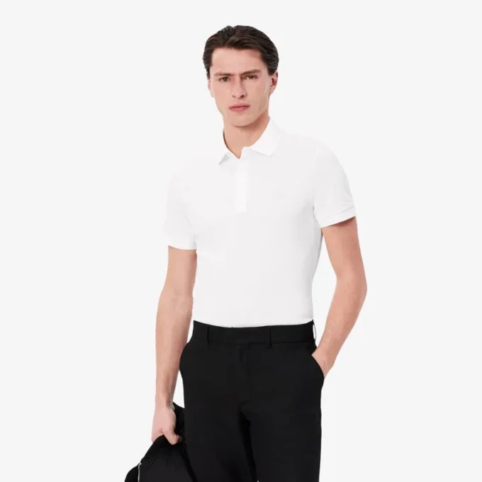 Polo Paris Stretch Piqué de corte regular para hombre