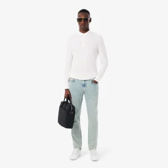 Polo Paris Stretch Piqué de corte regular para hombre