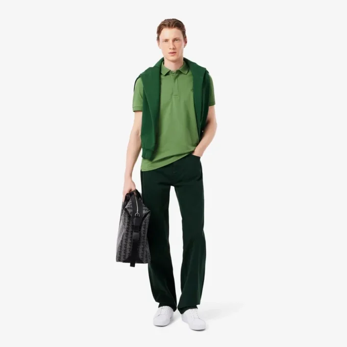 Polo Paris Stretch Piqué de corte regular para hombre