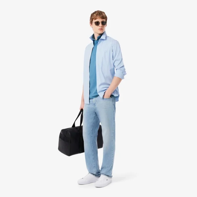 Polo Paris Stretch Piqué de corte regular para hombre