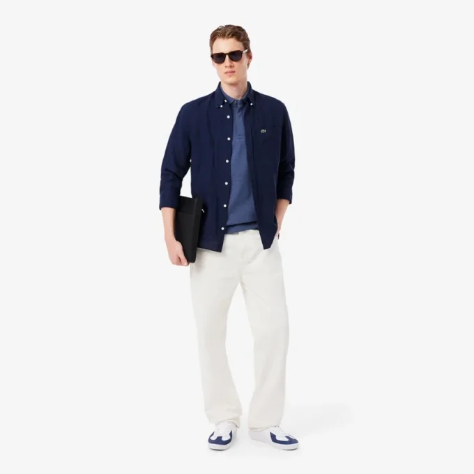 Polo Paris Stretch Piqué de corte regular para hombre