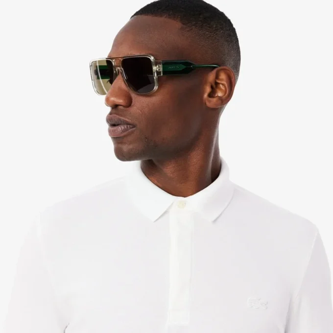 Polo Paris Stretch Piqué de corte regular para hombre