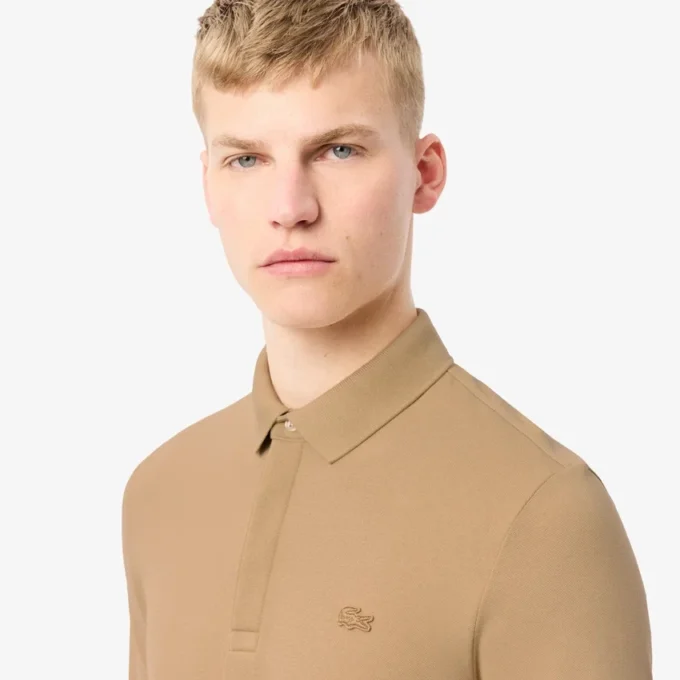 Polo Paris Stretch Piqué de corte regular para hombre