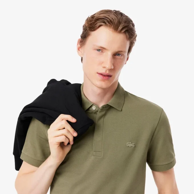 Polo Paris Stretch Piqué de corte regular para hombre