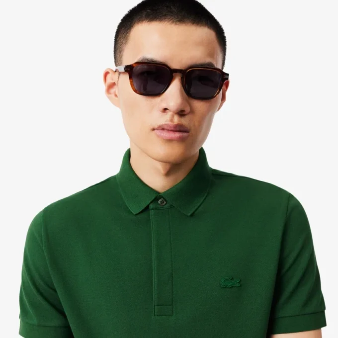Polo Paris Stretch Piqué de corte regular para hombre