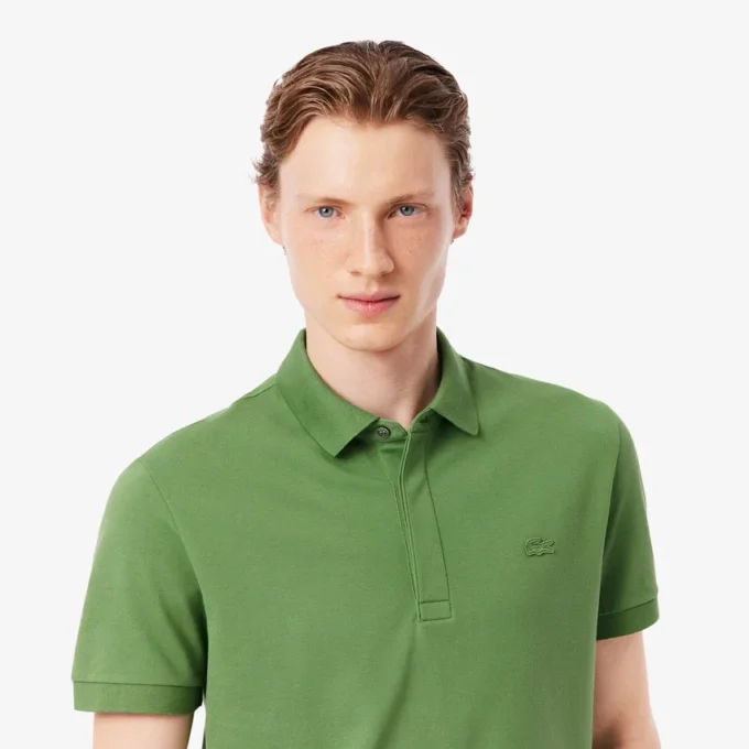 Polo Paris Stretch Piqué de corte regular para hombre