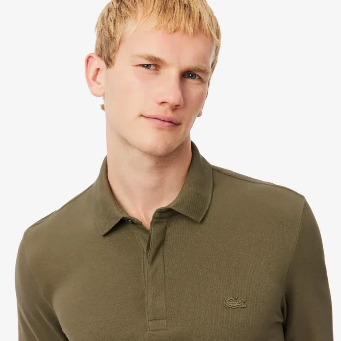 Polo Paris Stretch Piqué de corte regular para hombre