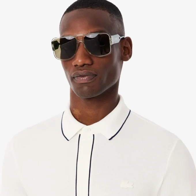 Polo Paris Stretch Piqué de corte regular para hombre