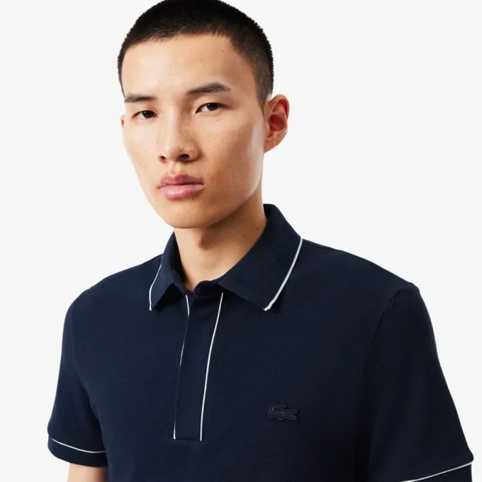 Polo Paris Stretch Piqué de corte regular para hombre