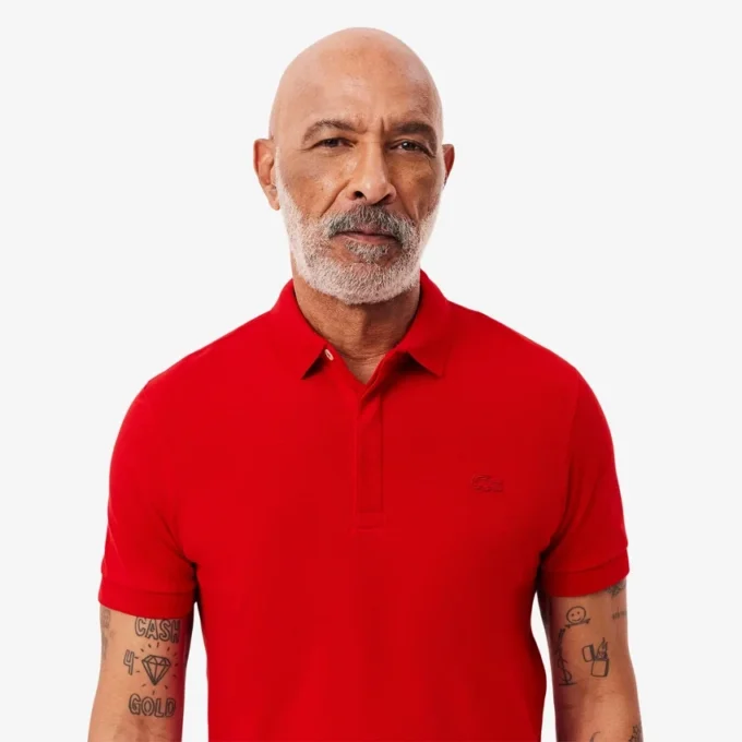 Polo Paris Stretch Piqué de corte regular para hombre