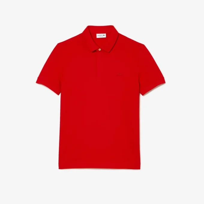 Polo Paris Stretch Piqué de corte regular para hombre