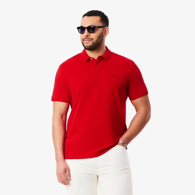 Polo Paris Stretch Piqué de corte regular para hombre
