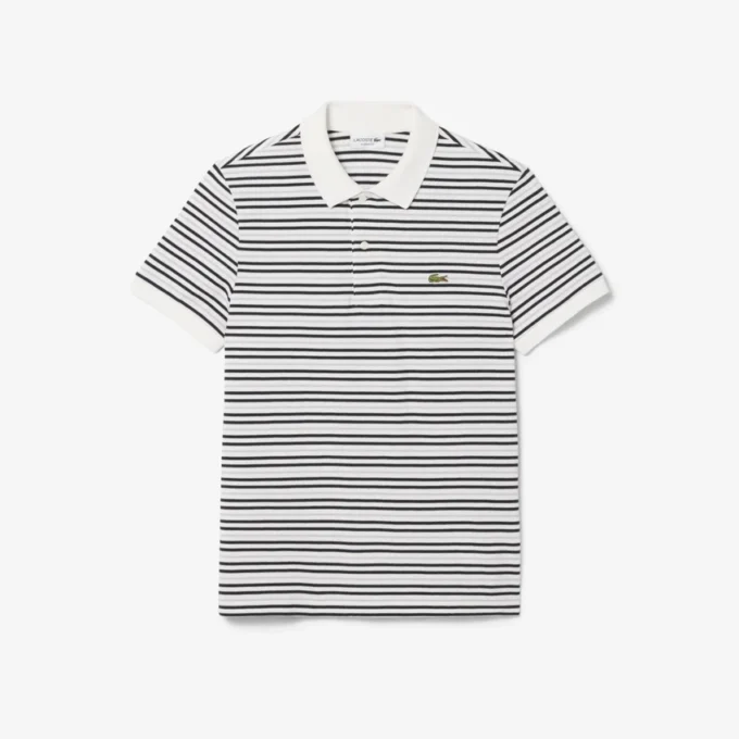 Polo Petit Piqué a rayas de corte clásico