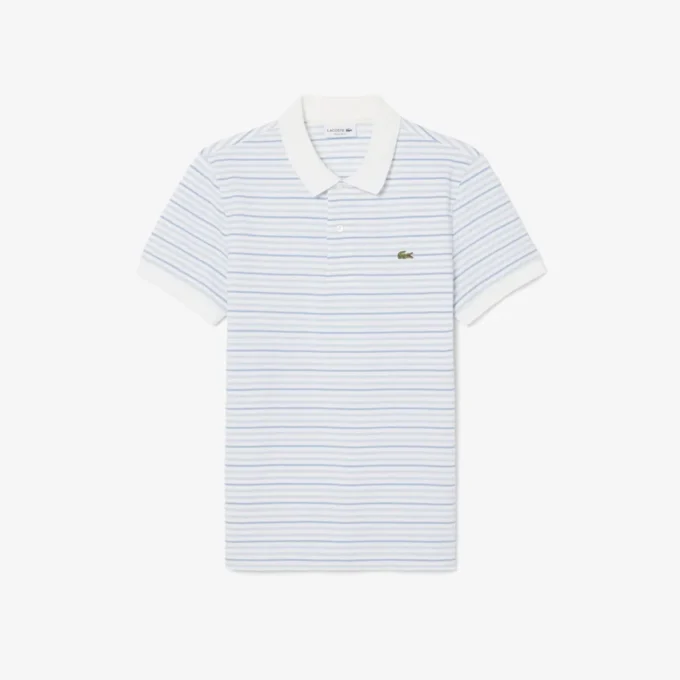 Polo Petit Piqué a rayas de corte clásico