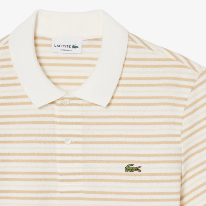 Polo Petit Piqué a rayas de corte clásico