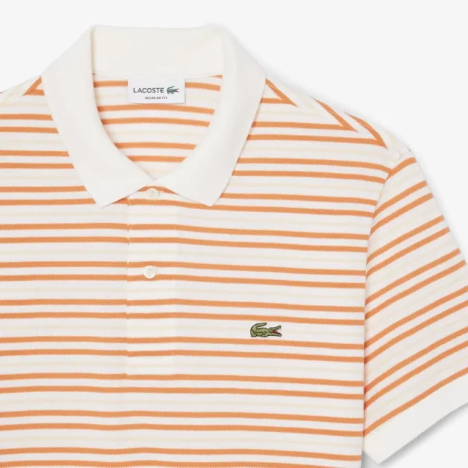 Polo Petit Piqué a rayas de corte clásico