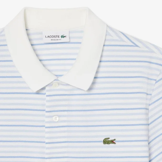 Polo Petit Piqué a rayas de corte clásico