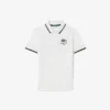 Polo Petit Piqué con cuello a rayas para niño