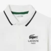 Polo Petit Piqué con cuello a rayas para niño