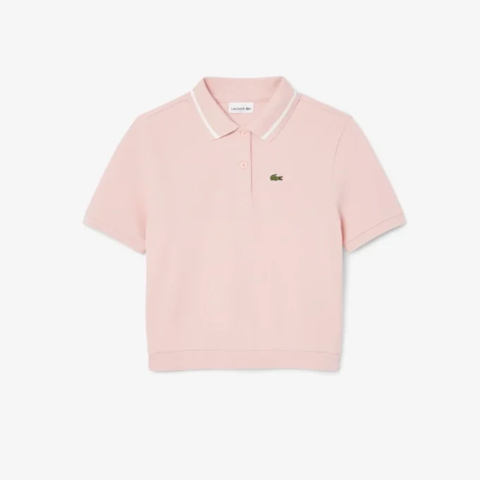 Polo Petit Piqué con pliegues en la espalda para niño