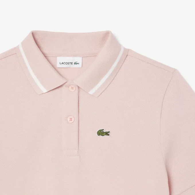 Polo Petit Piqué con pliegues en la espalda para niño