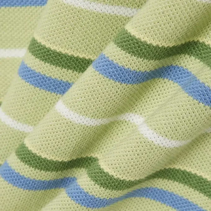 Polo Petit Piqué con rayas en contraste para niño
