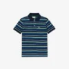 Polo Petit Piqué con rayas en contraste para niño
