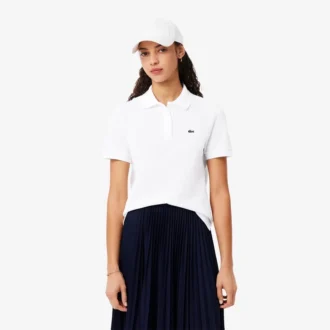 Polo Petit Piqué de corte regular para mujer