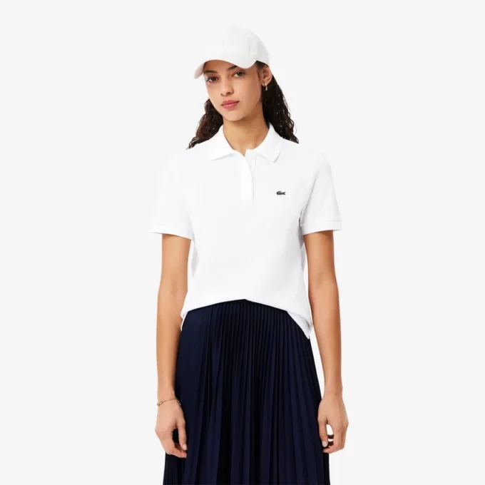 Polo Petit Piqué de corte regular para mujer
