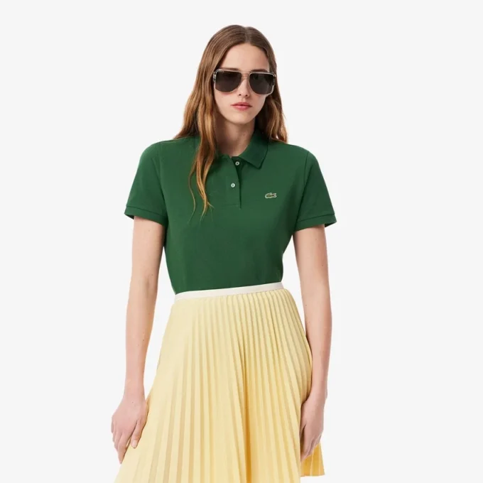 Polo Petit Piqué de corte regular para mujer