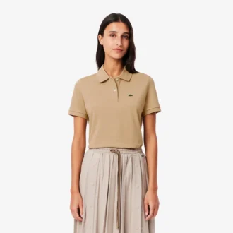 Polo Petit Piqué de corte regular para mujer