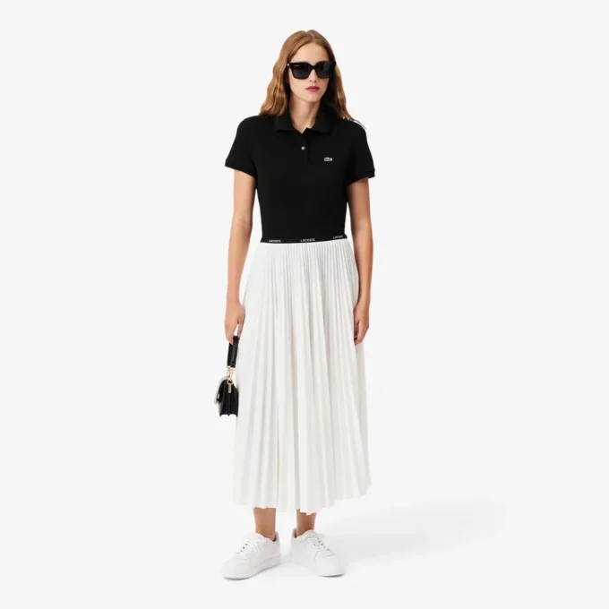 Polo Petit Piqué de corte regular para mujer