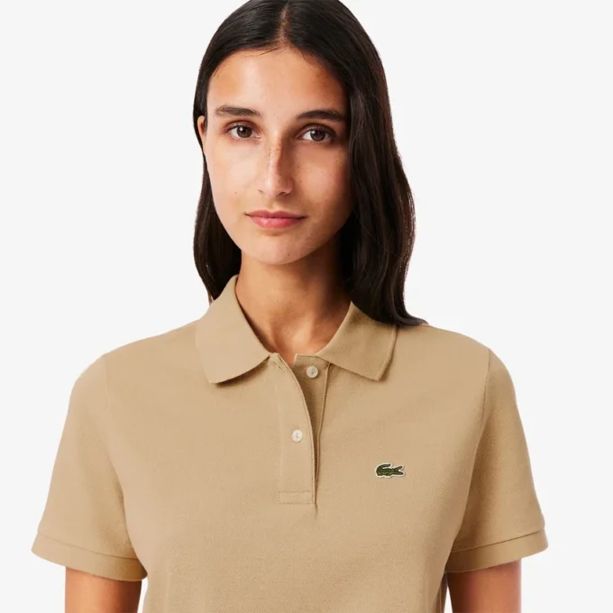 Polo Petit Piqué de corte regular para mujer