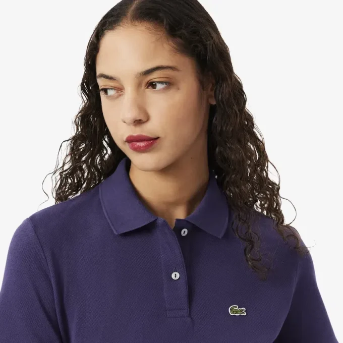 Polo Petit Piqué de corte regular para mujer