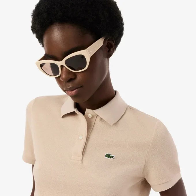 Polo Petit Piqué de corte regular para mujer