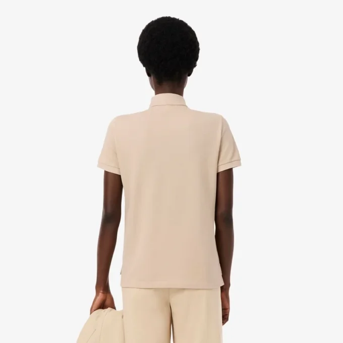 Polo Petit Piqué de corte regular para mujer