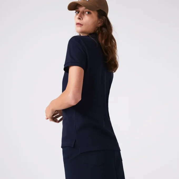 Polo Petit Piqué de corte regular para mujer