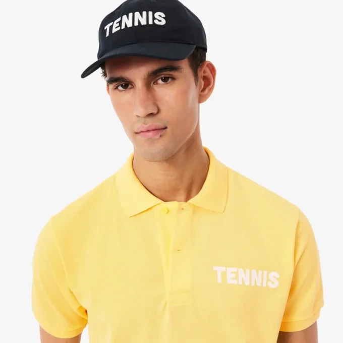 Polo Petit Piqué estampado de corte clásico