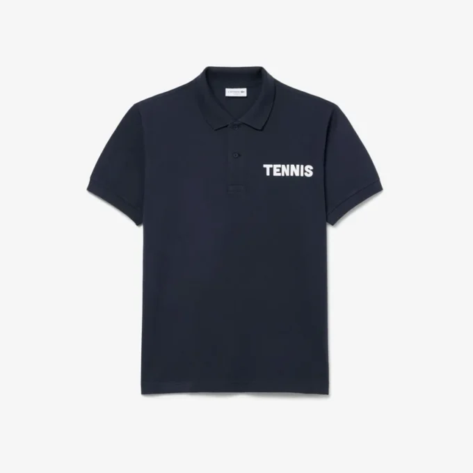 Polo Petit Piqué estampado de corte clásico