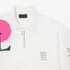 Polo Runway de piqué con estampado gráfico y corte holgado